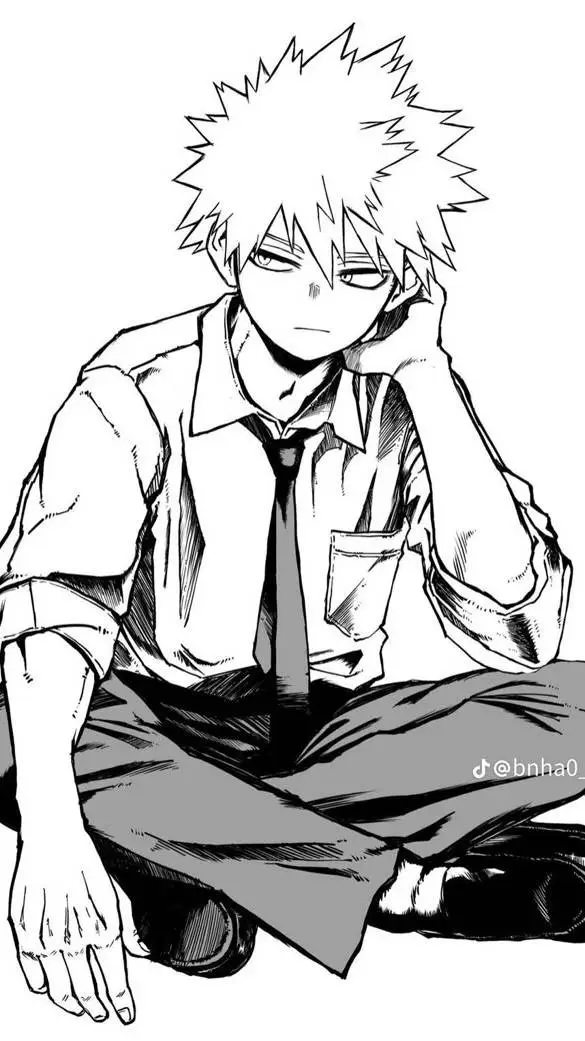 ai character: Bakugo not leader  background