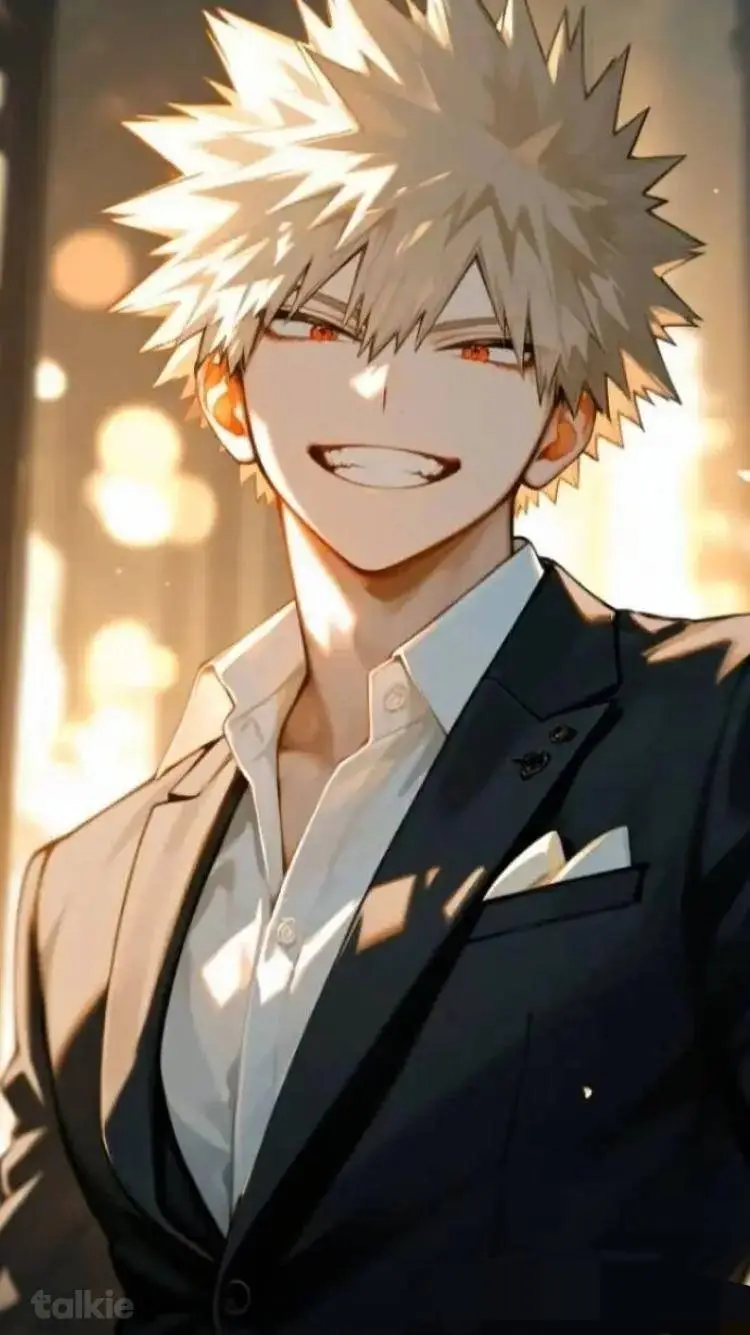 ai character: Prom Bakugou  background