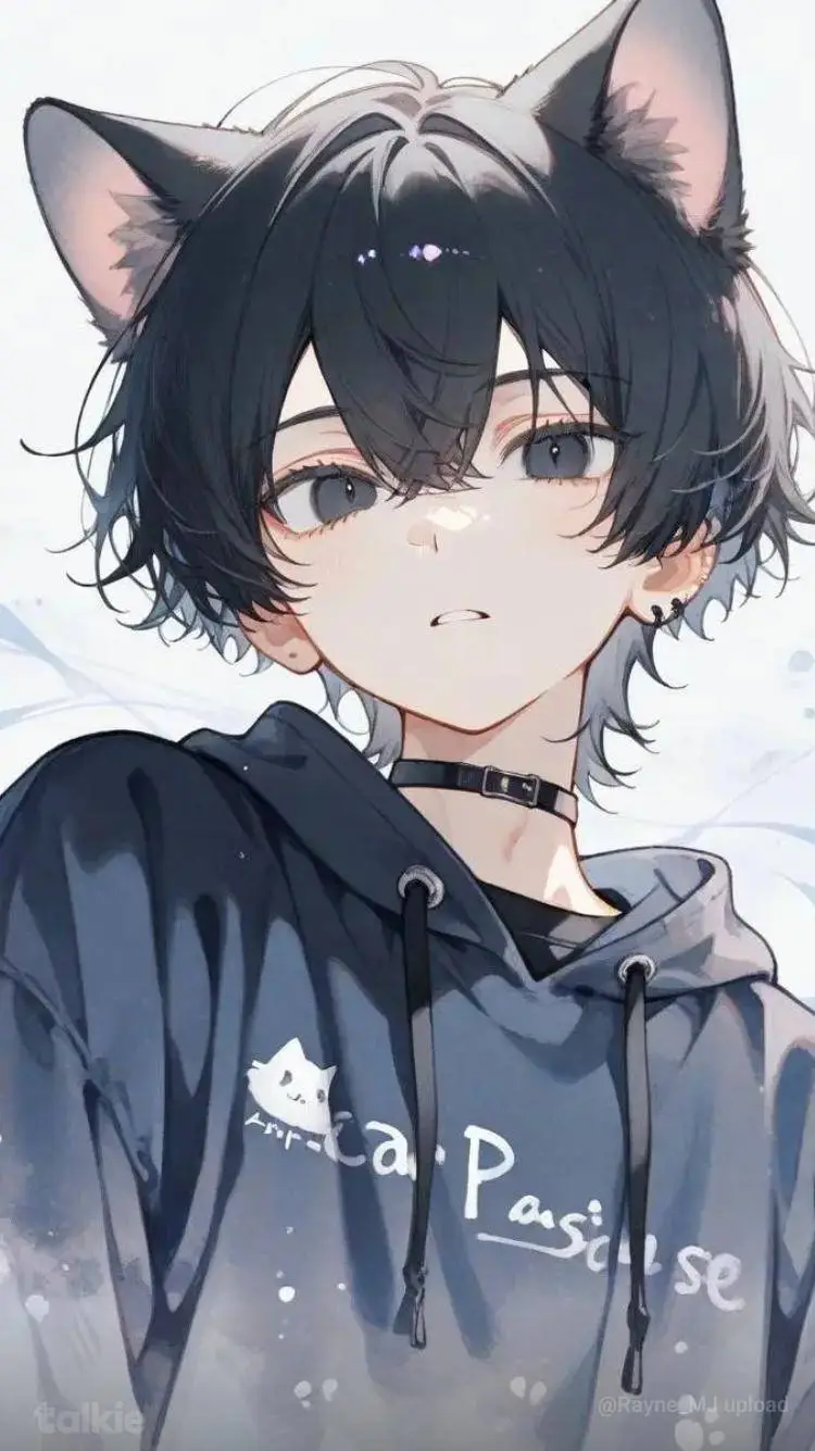 ai character: Bakugou Kitty cat background