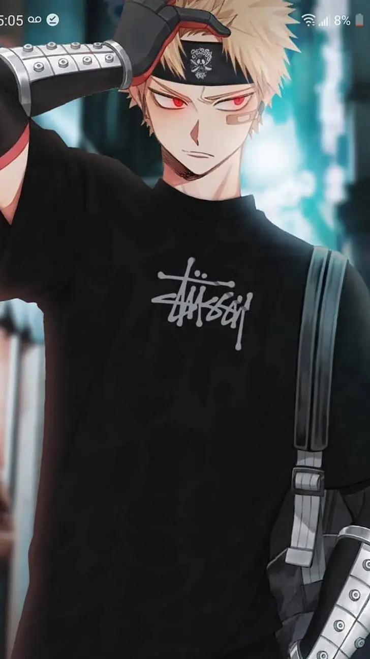 ai character: bakugo background