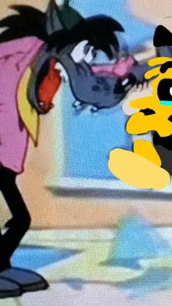 ai character: Волк (😈) background