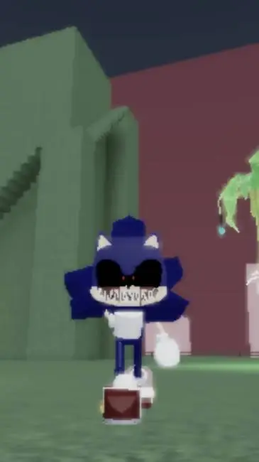 ai character:  Sonic exe background