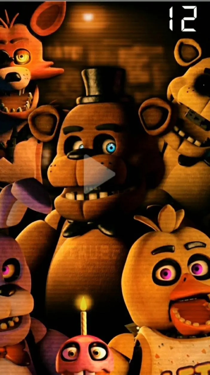 ai character: FNAF 1 background