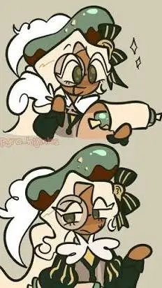 ai character: ๑!Eclair Cookie!๑ background