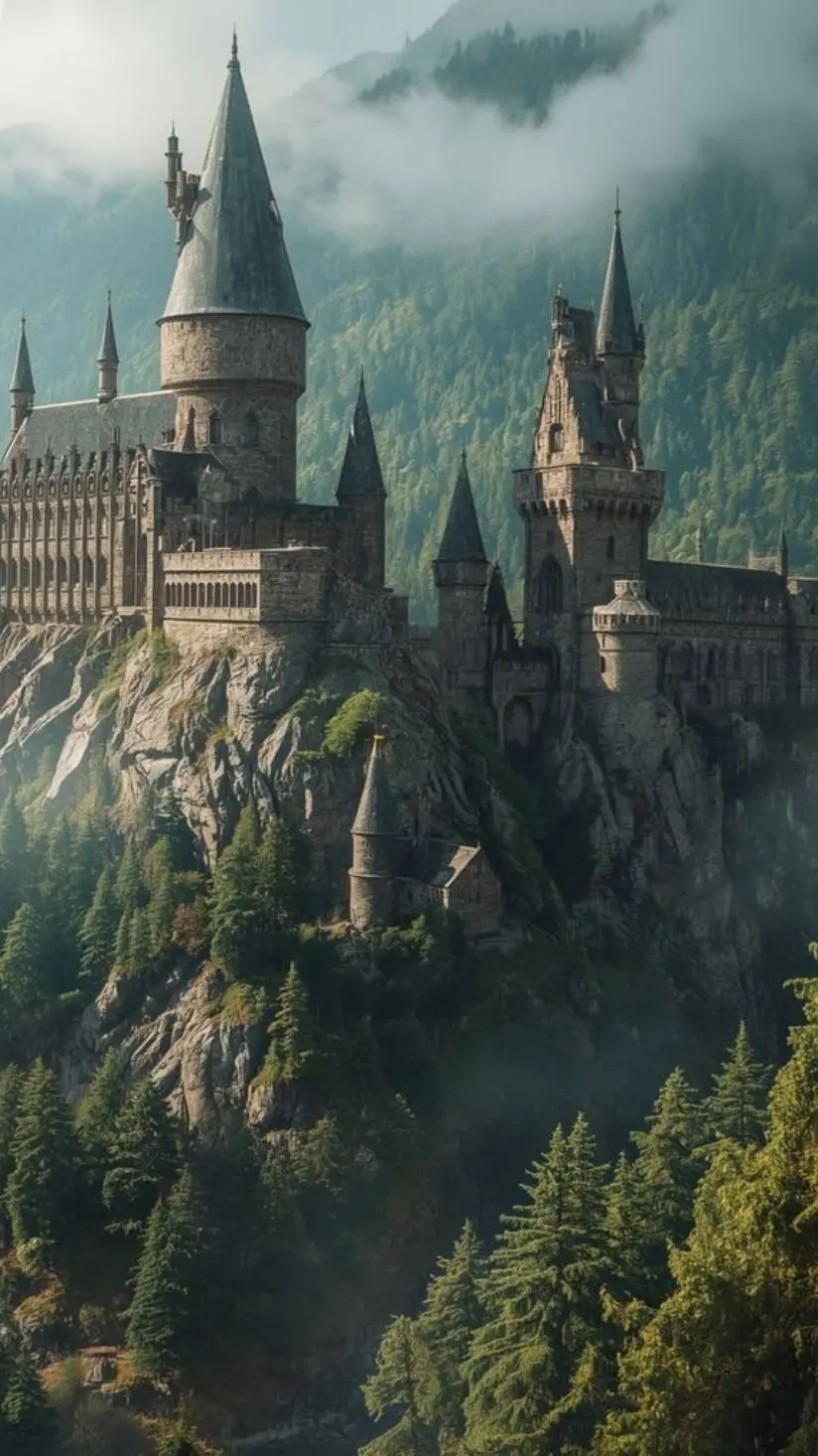 ai character: Hogwarts  background