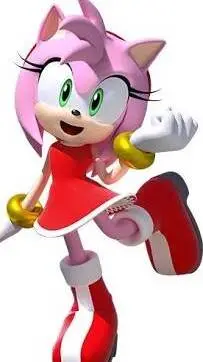 ai character: Amy Rose. background