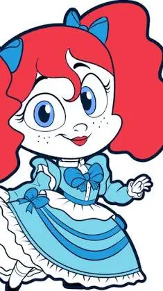ai character: Poppy Playtime. background