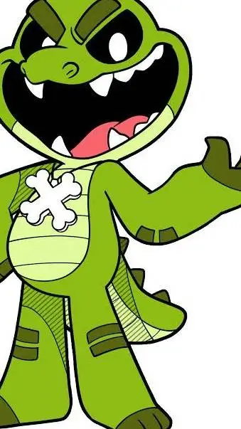 ai character: Allister Gator. background