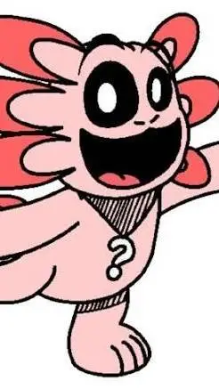 ai character: Venus Axolotl. background