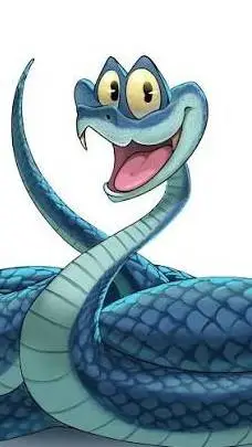 ai character: Gary De'Snake. background