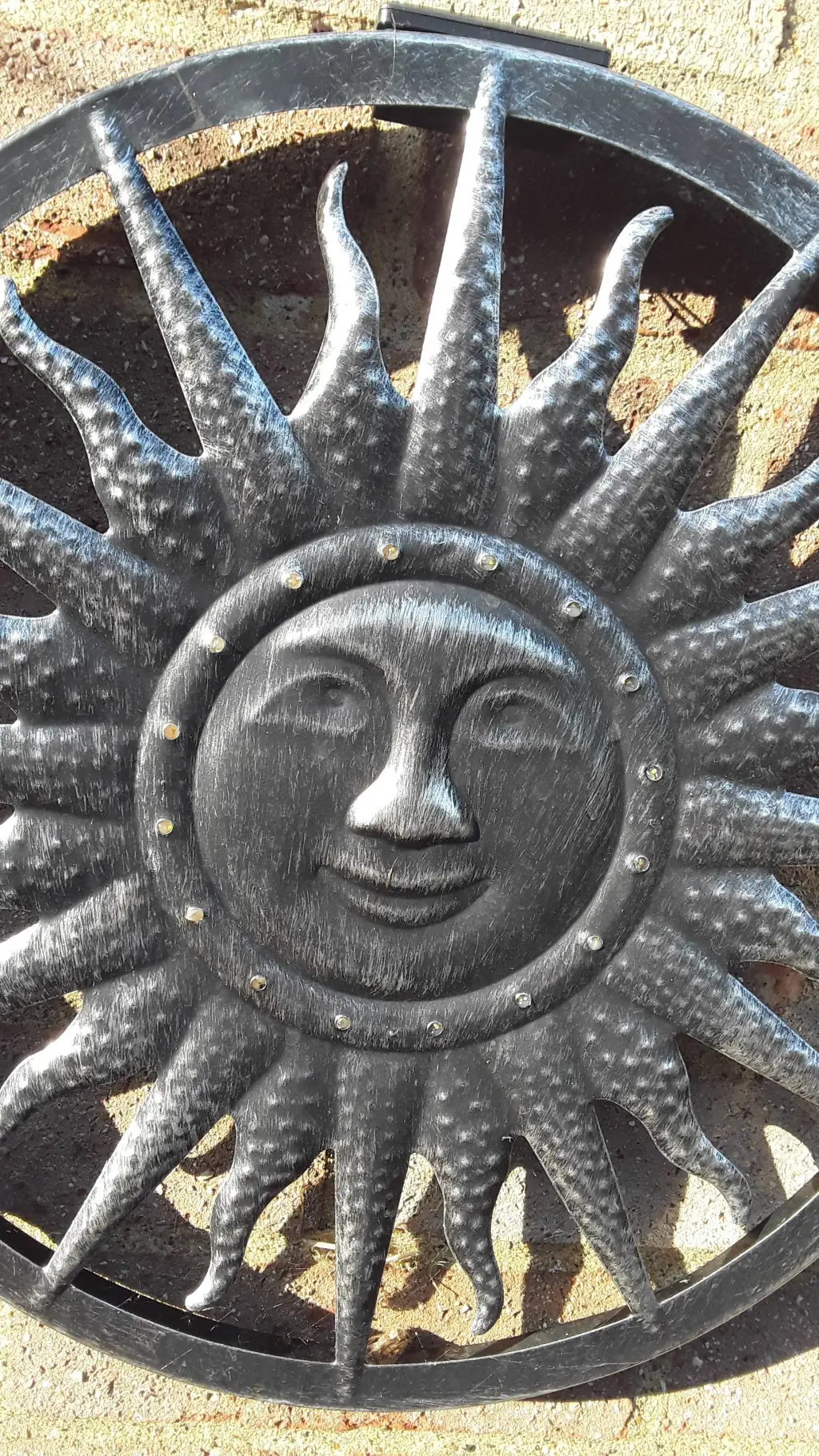 ai character: sun background