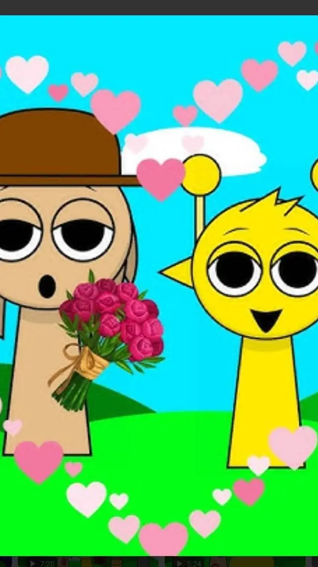 ai character: simon and tunr  background
