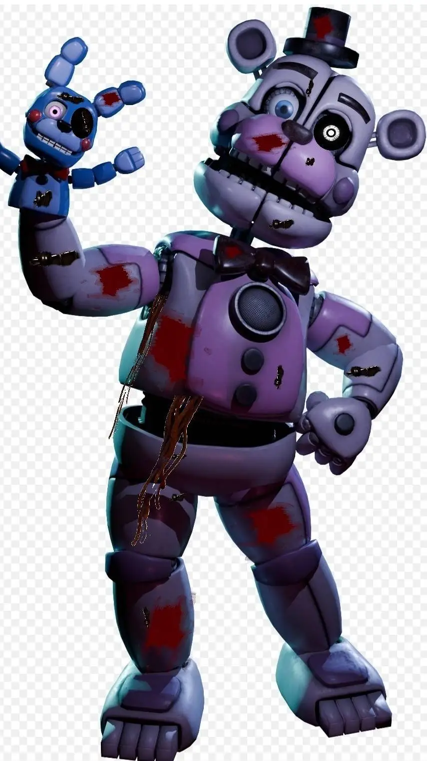 ai character: withered funtime f background