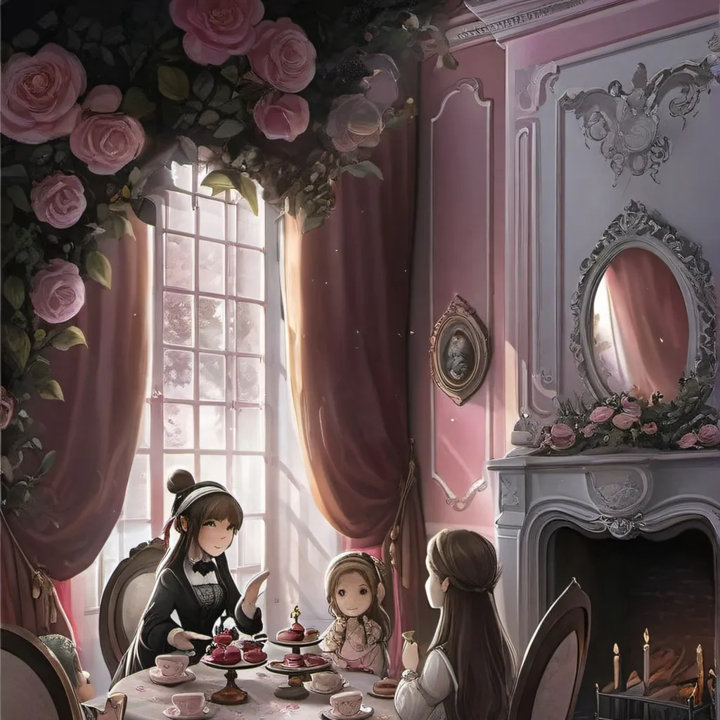 chat with ai character: Tea party 