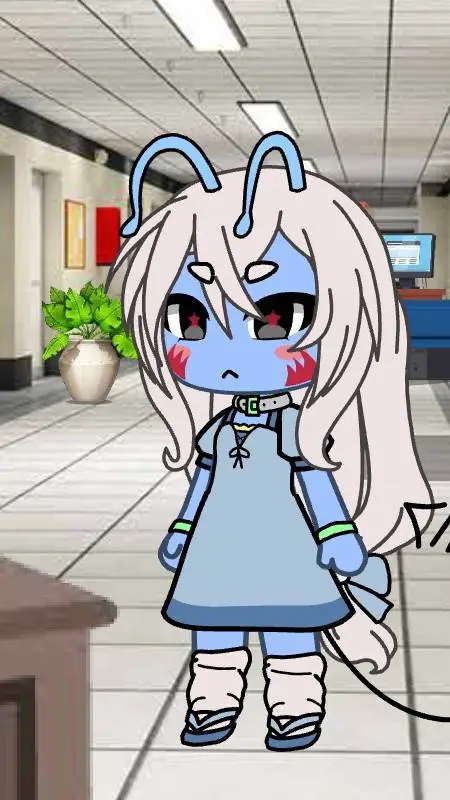 ai character: 🪼孩子🪼 background