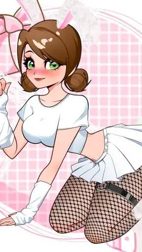 ai character: bubble💅 background