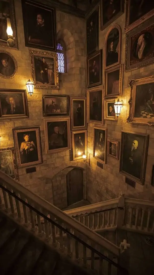 ai character: Hogwarts Filo au background