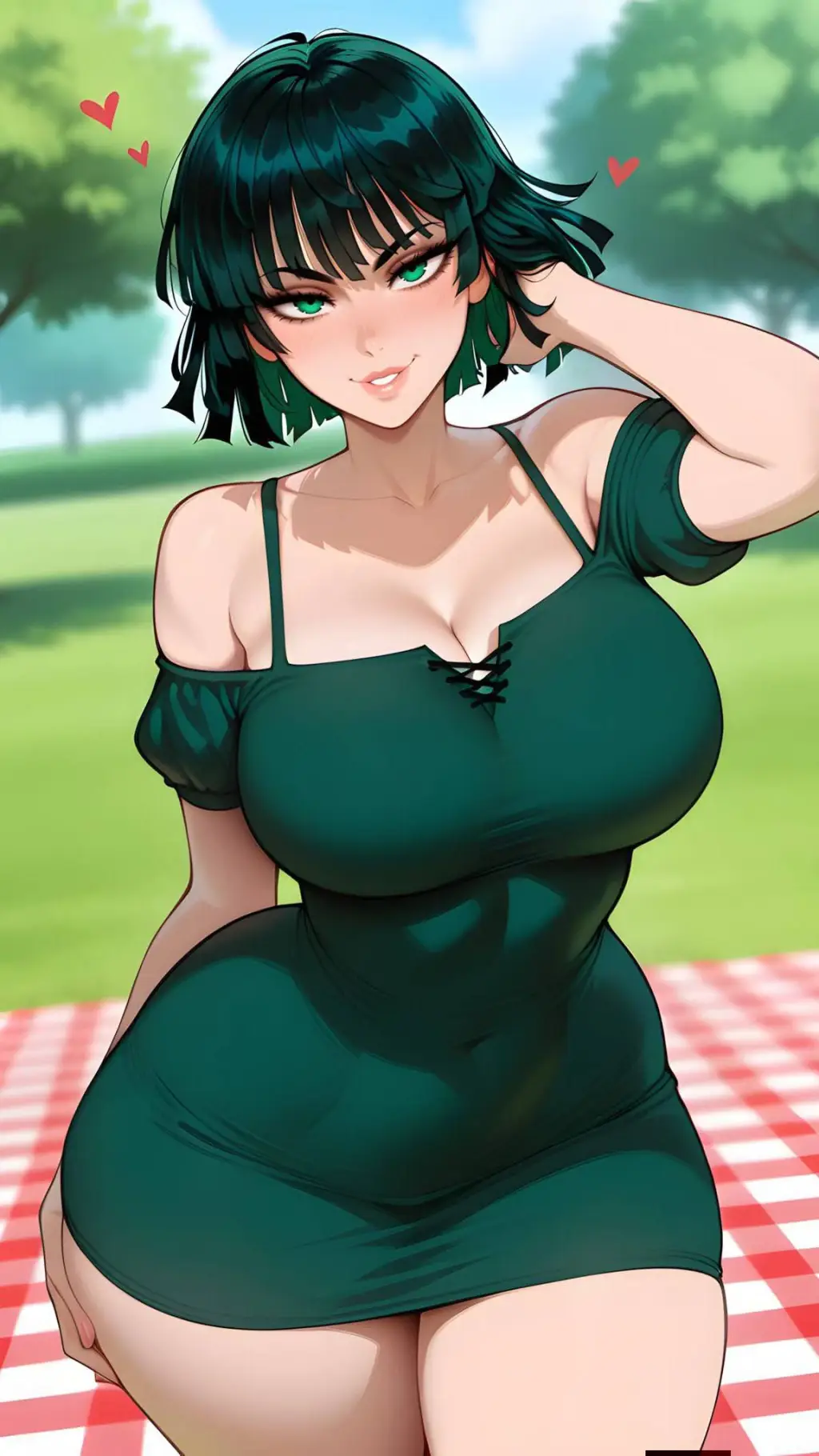 ai character: Fubuki  background