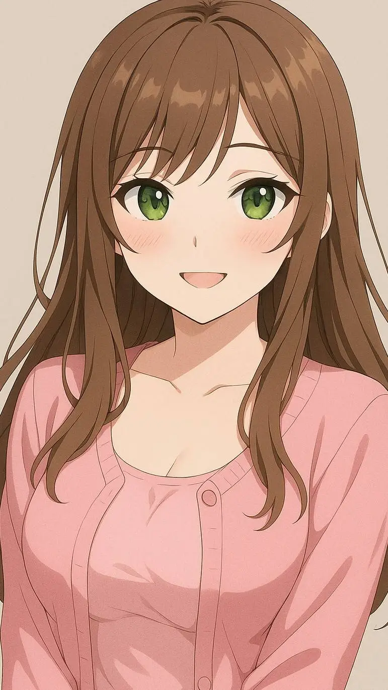 ai character: Melany adulta  background