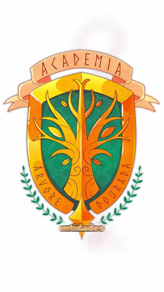 ai character: A. ÁRVORE DOURADA background