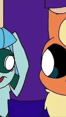 ai character: glaceon&flareon background