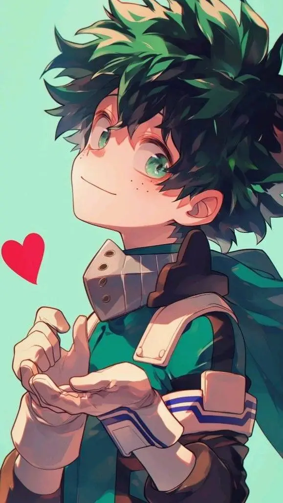 ai character: Deku background