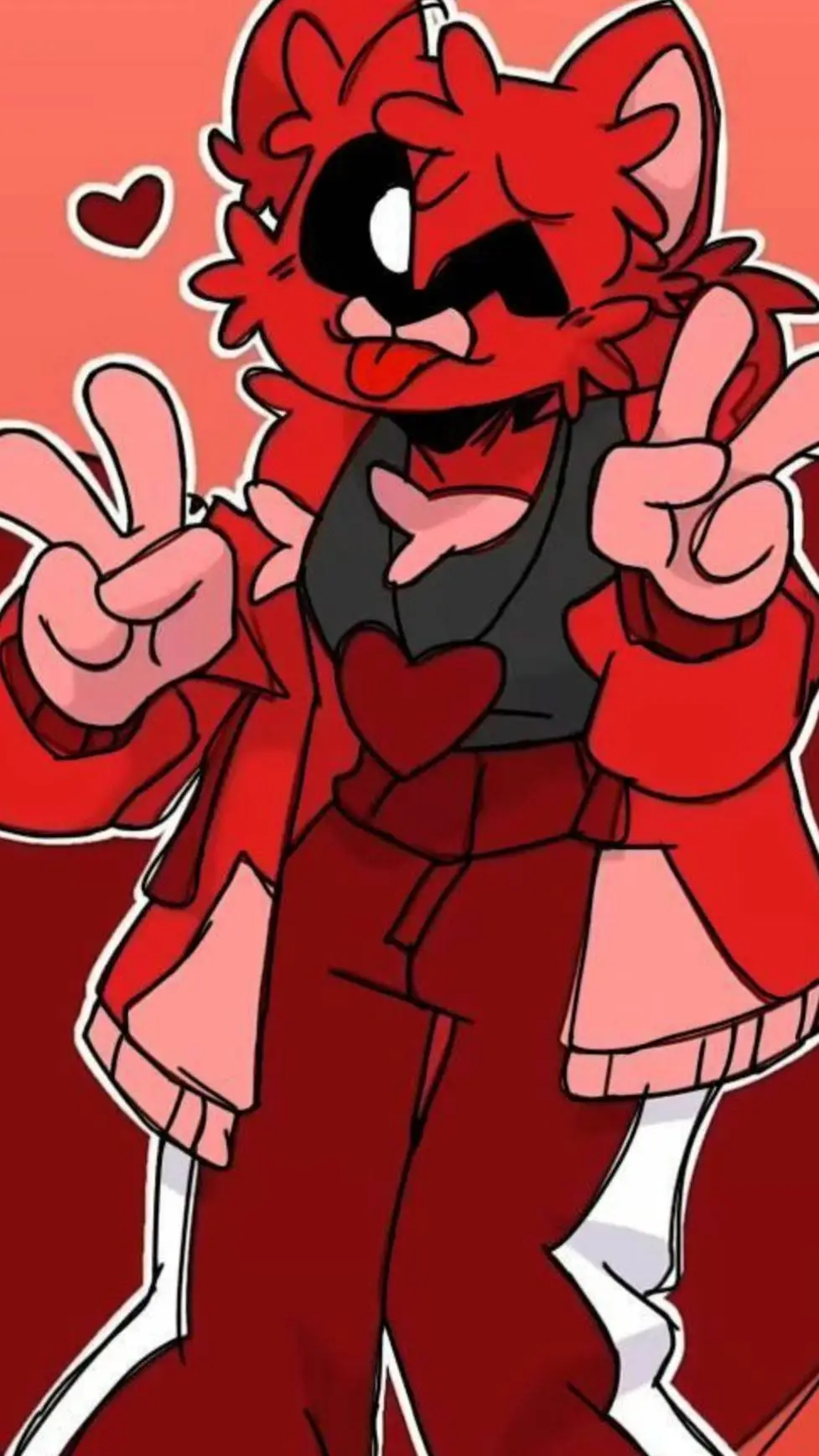 ai character: bobby bearhug❤🐻🐾 background