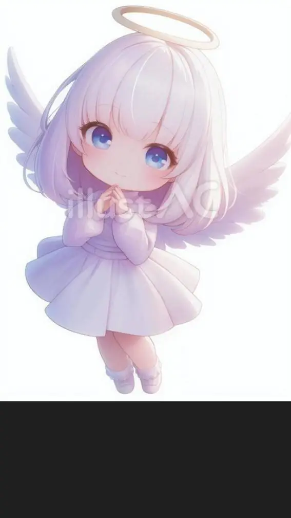 ai character: ангелок background