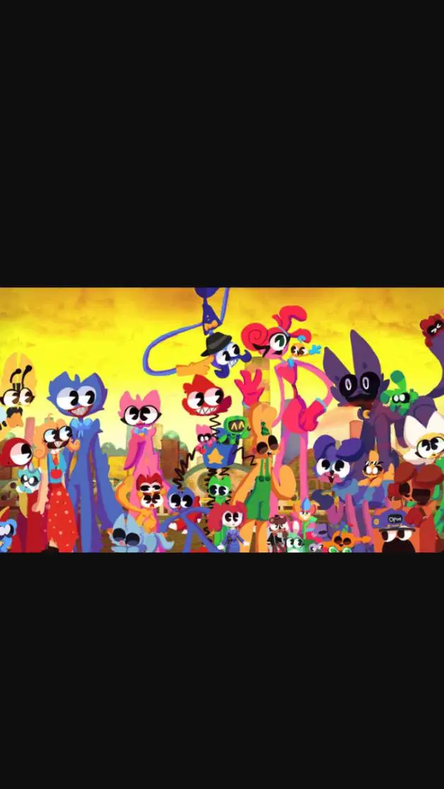 ai character: Poppy PlayTime background