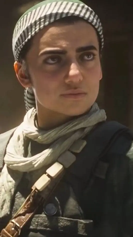 ai character: FARAH KARIM background