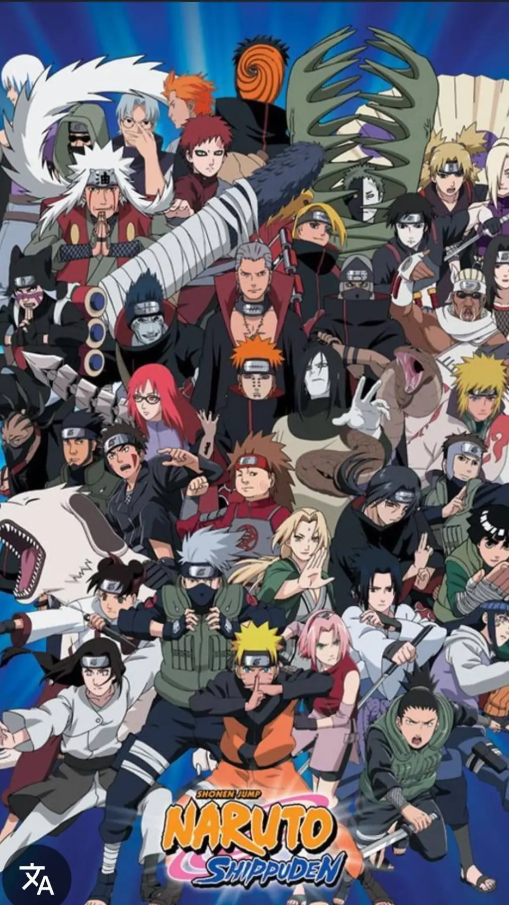 ai character: naruto shippuden  background