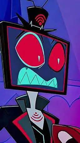 ai character: vox vs Alastor  background