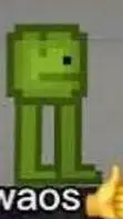 ai character: waos👍 background