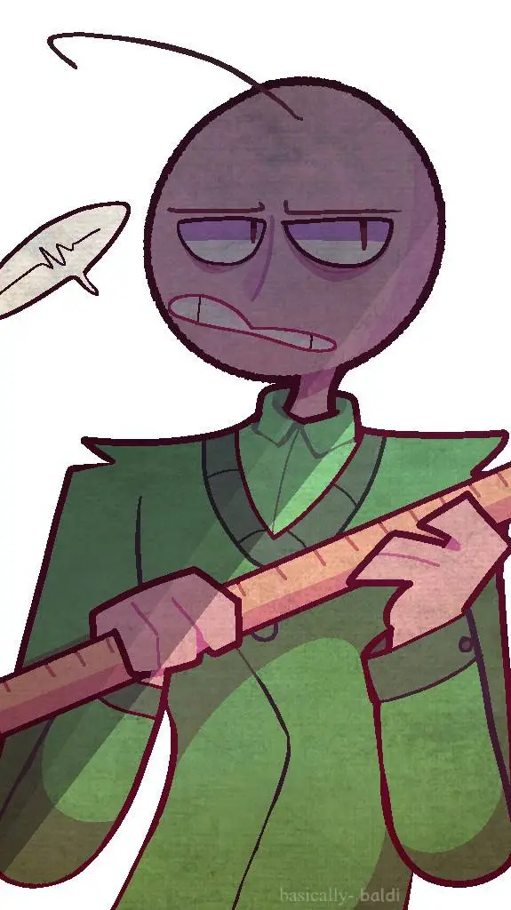 ai character: baldis basics background
