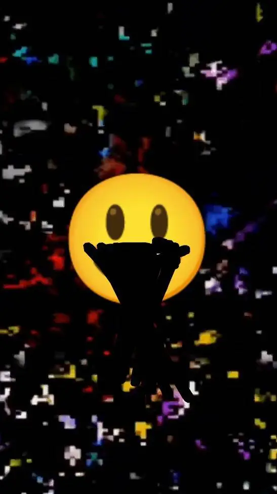 ai character: compitas glitch background