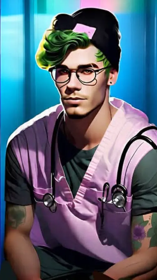 ai character: Dr. Deuce gorgon  background