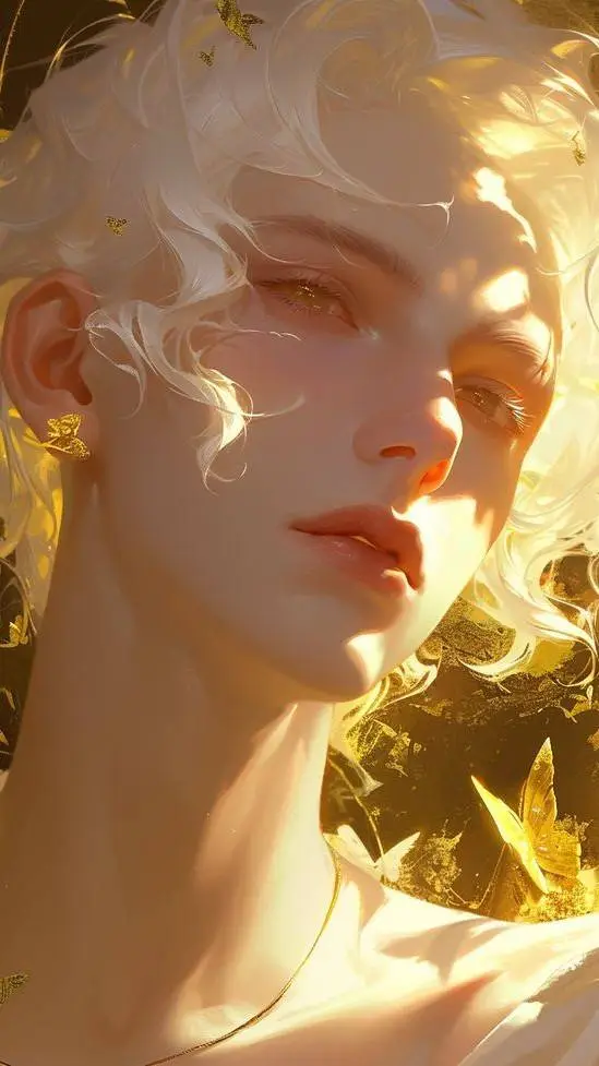 ai character: 🌞Auriel💎 background