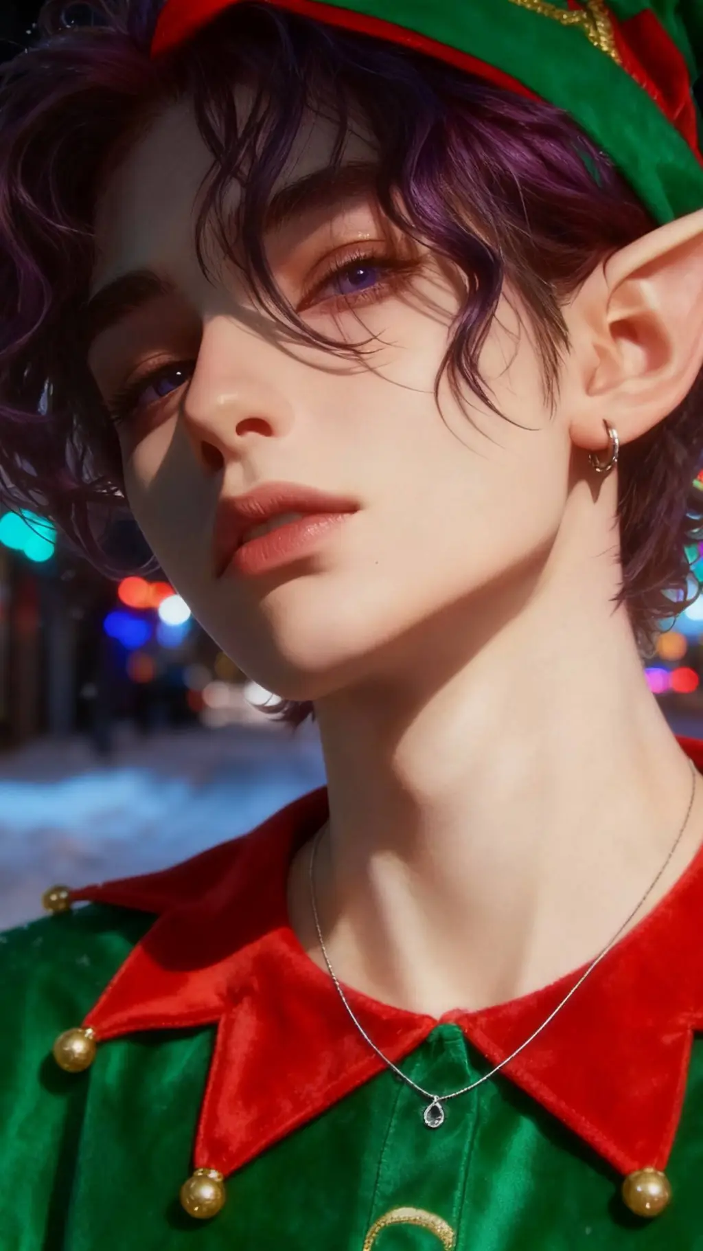 ai character: 🧝Chein🎄 background