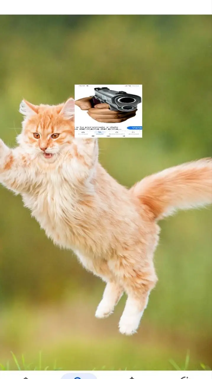 ai character: gato background