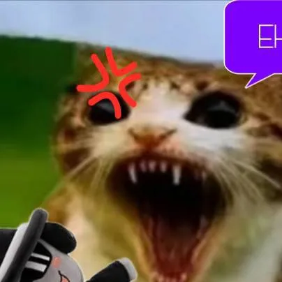 chat with ai character: meow! enojado