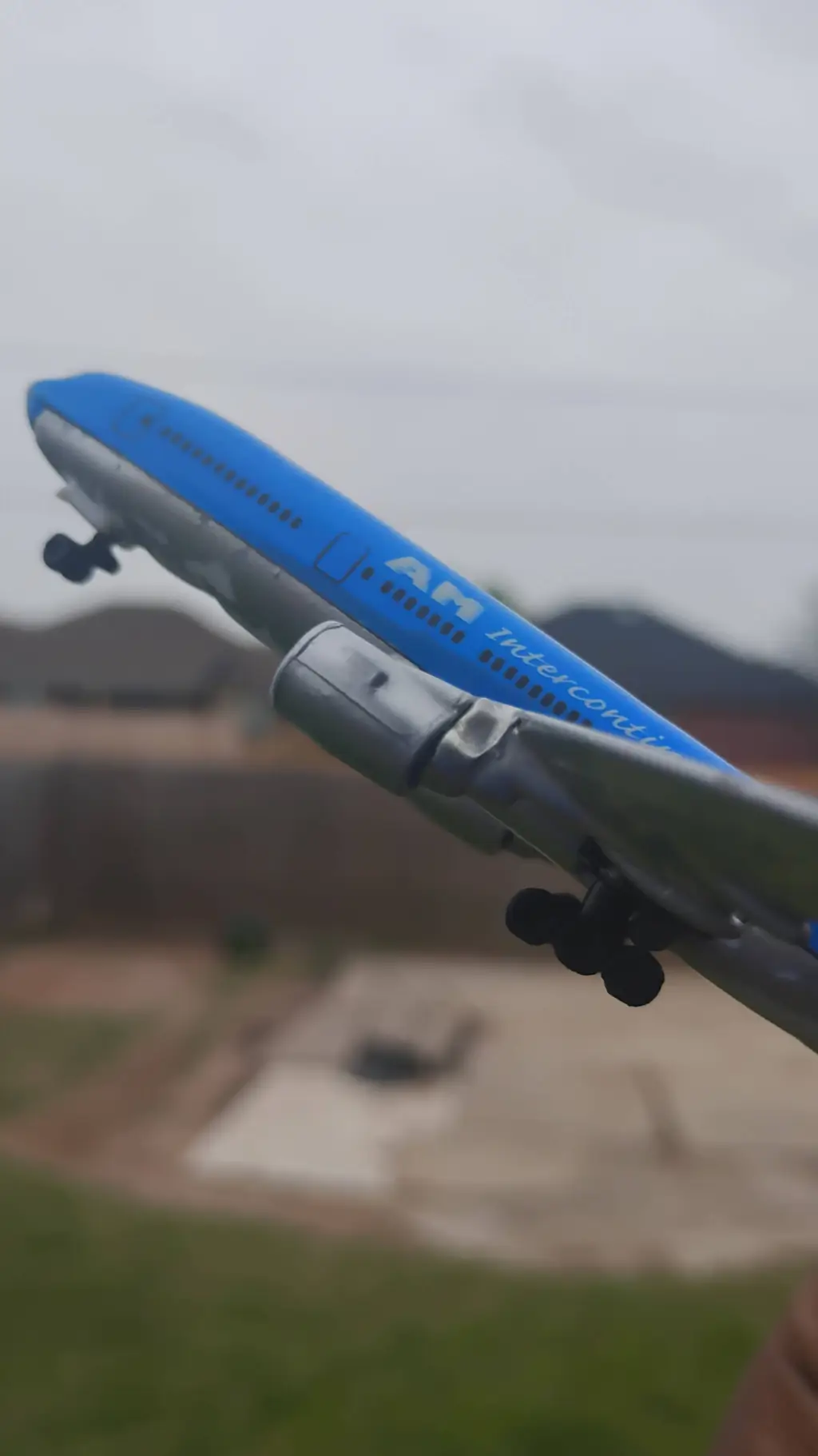 ai character: Christian airplane background