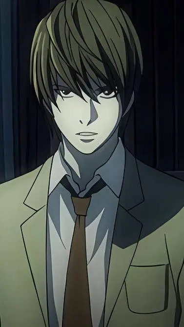 ai character: light yagami kira background
