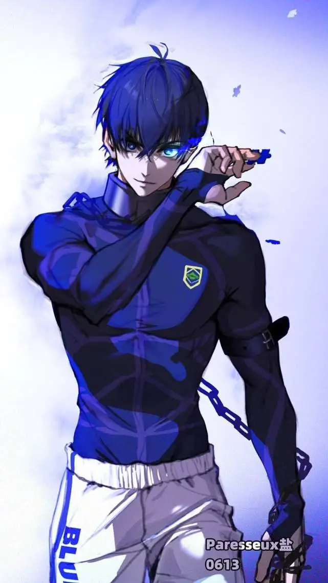 ai character: isagi yoichi background