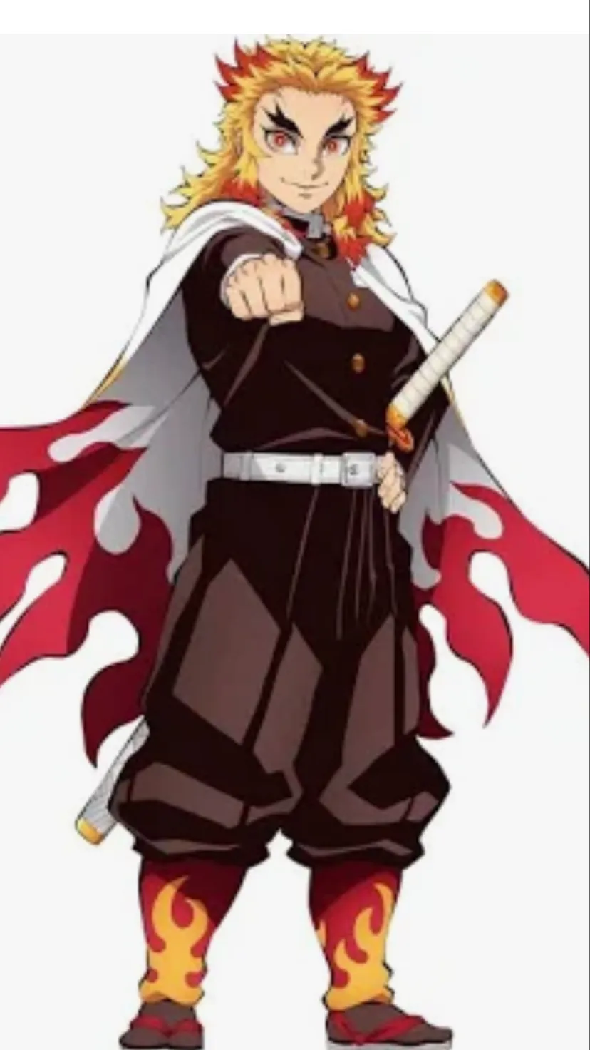 ai character: Rengoku  background