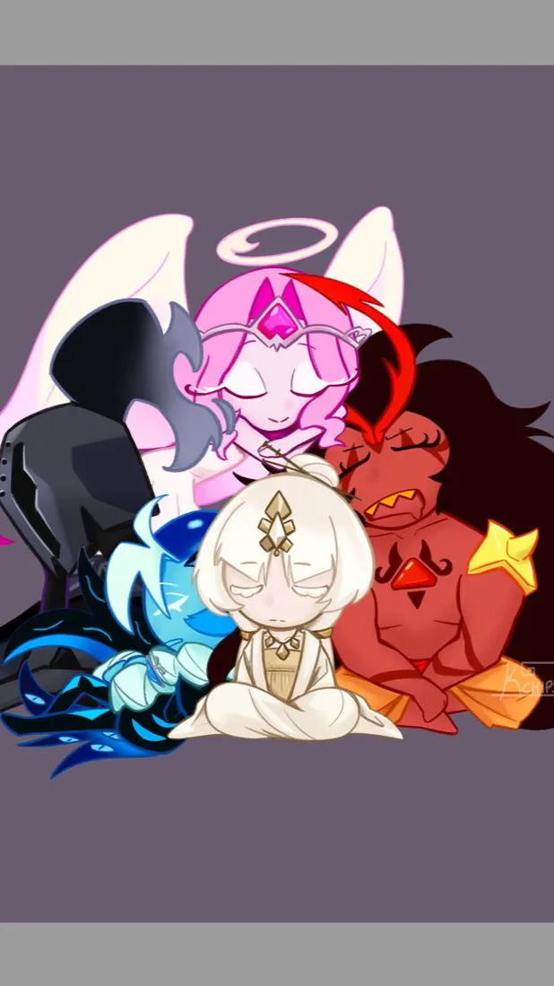 ai character: Beast cookies background