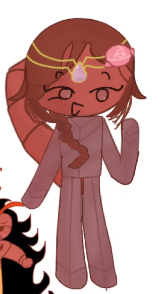 ai character: Spice Rose cookie background