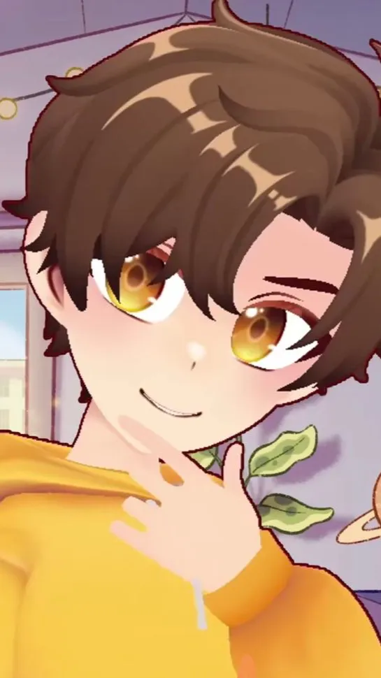 ai character: Glitch ⭐️ background