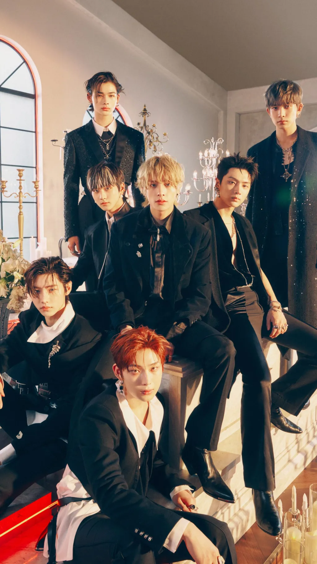 ai character: ENHYPEN background