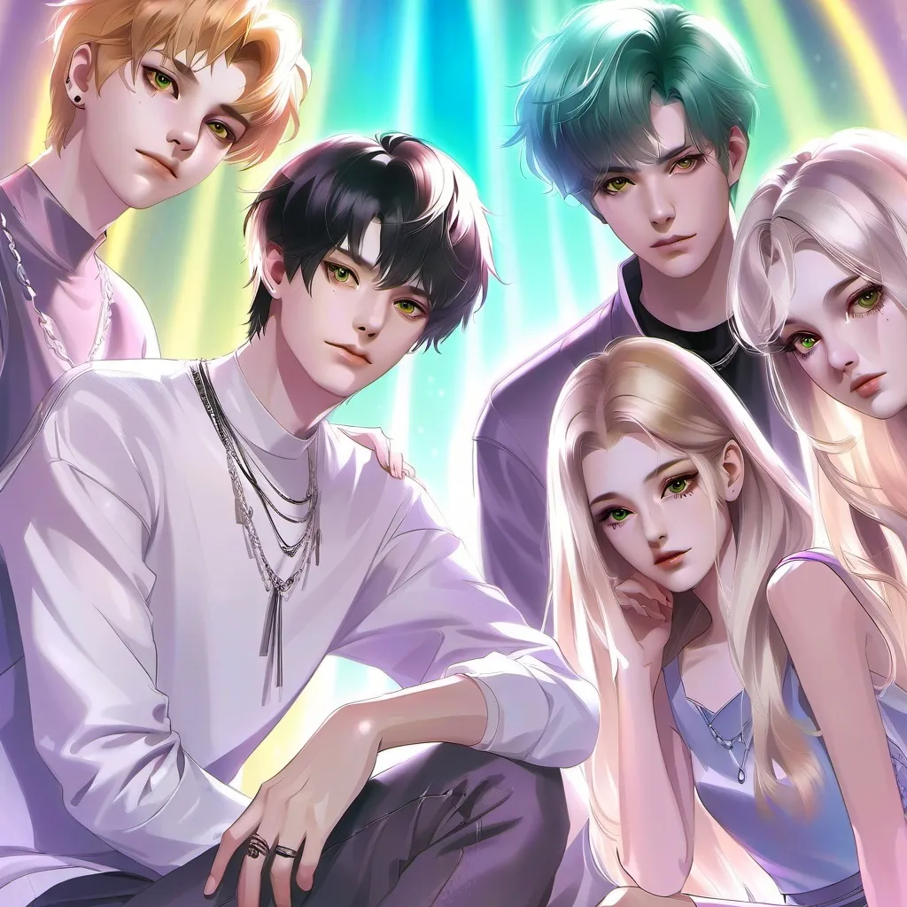 chat with ai character: Freind group