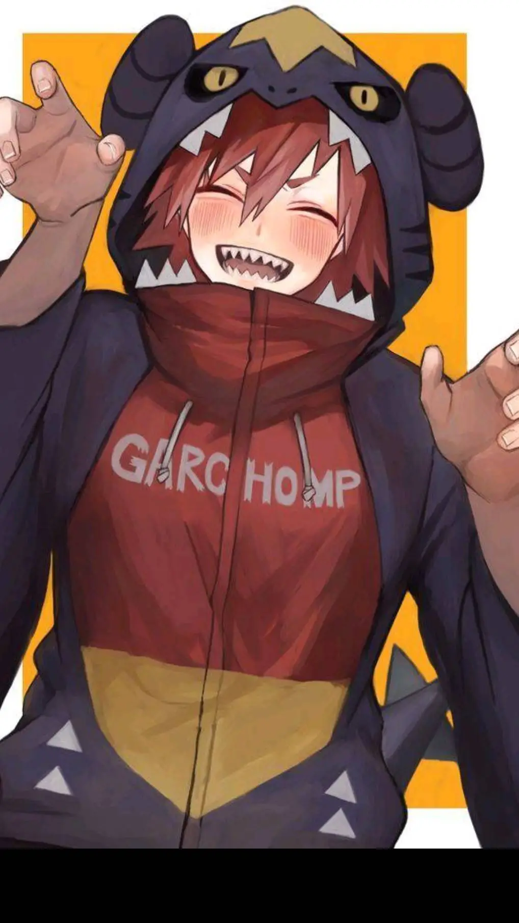 ai character: mad kirishima😡🦈 background